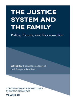 cover image of The Justice System and the Family